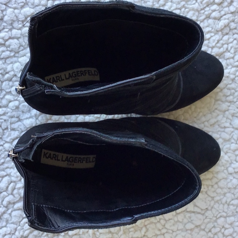 Elegant Black Women's Ankle Boots - Picture 4 of 7